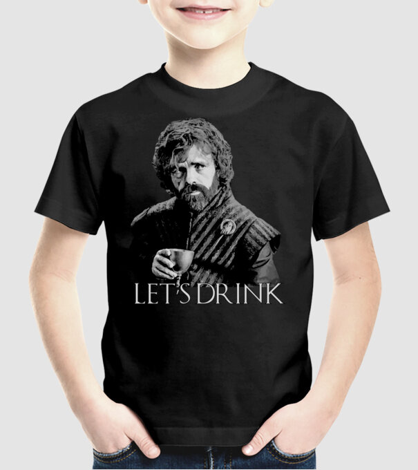 Tyrion - Let's Drink minta fekete pólón