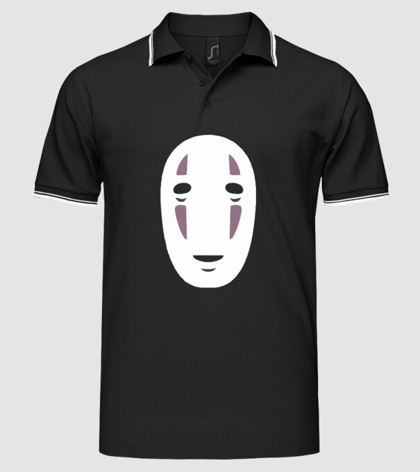 Chihiro - No Face minta fekete pólón