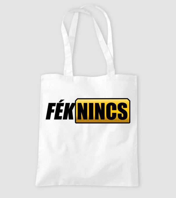 Fék nincs minta fehér pólón