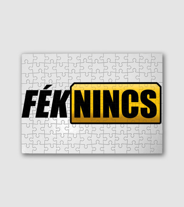 Fék nincs minta fehér pólón