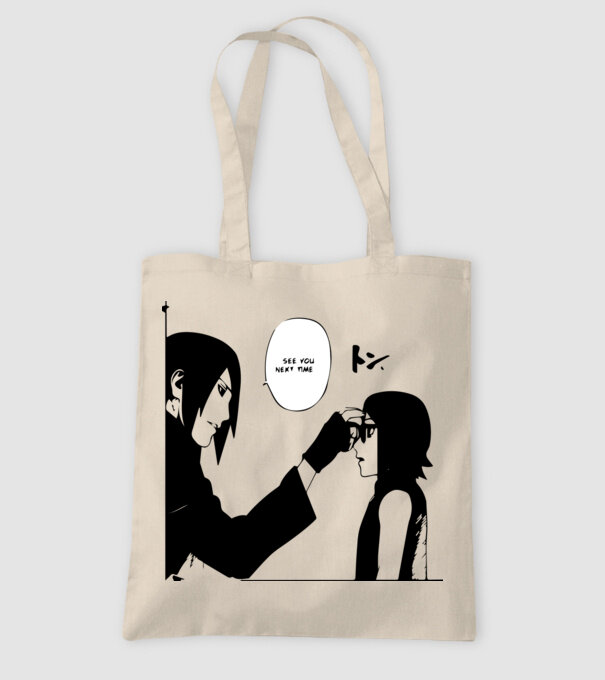 Sasuke minta homokszín pólón
