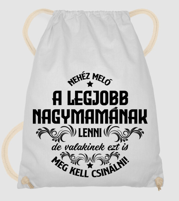 Nehéz meló legjobb mama minta fehér pólón