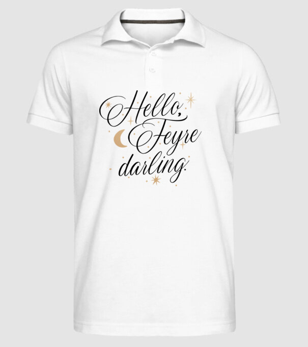 Feyre Darling booktok Acotar minta fehér pólón