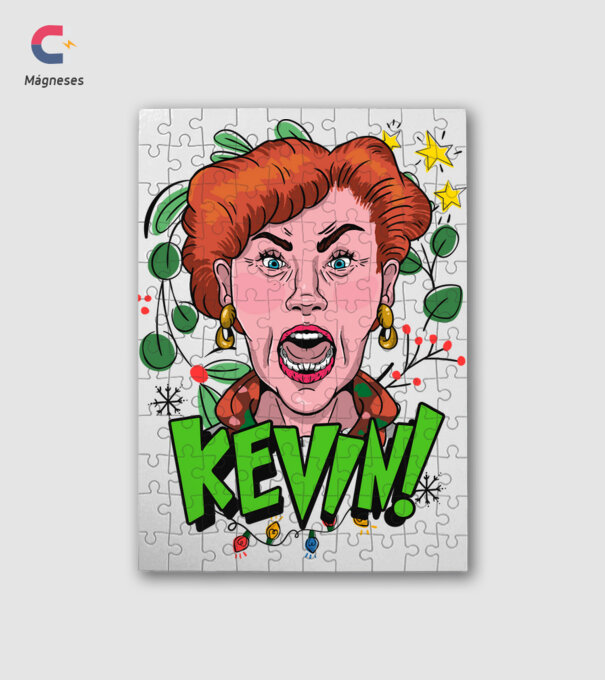 KEVIN minta fehér pólón