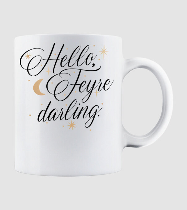 Feyre Darling booktok Acotar minta fehér pólón