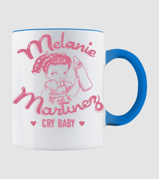 Melanie Martinez Cry Baby minta világoskék pólón