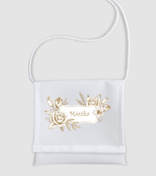 Mónika minta fehér pólón
