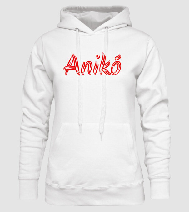 Anikó minta fehér pólón