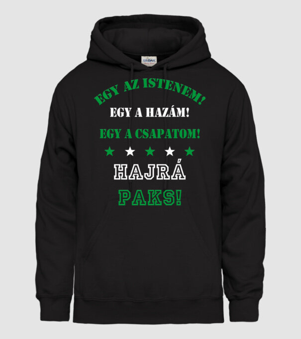 Paksi drukker minta fekete pólón