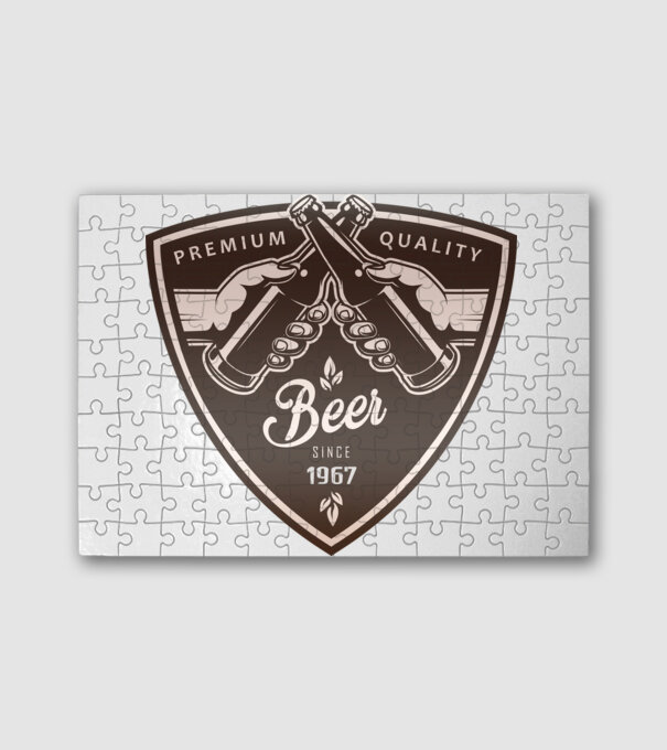 Beer 1967 minta fehér pólón