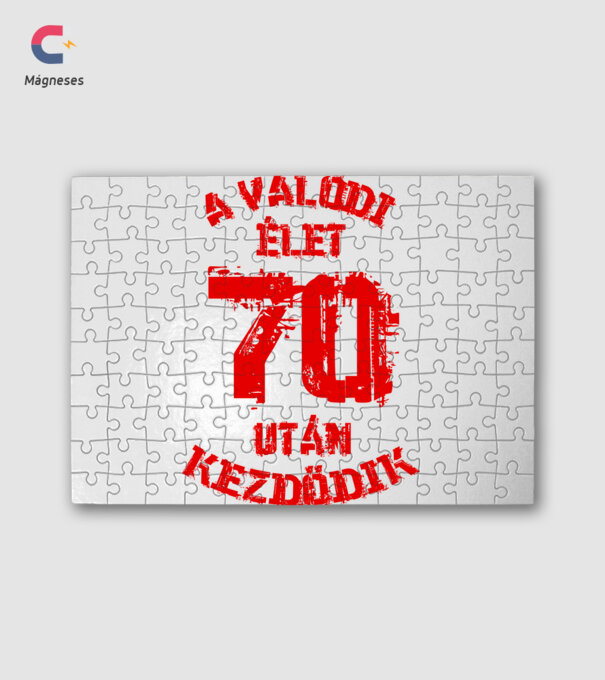 Valódi élet 70 színezhető minta fehér pólón