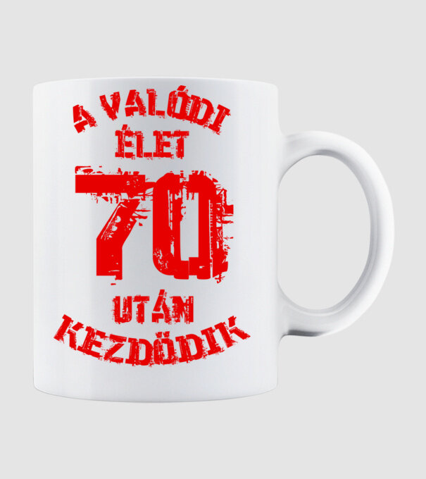 Valódi élet 70 színezhető minta fehér pólón