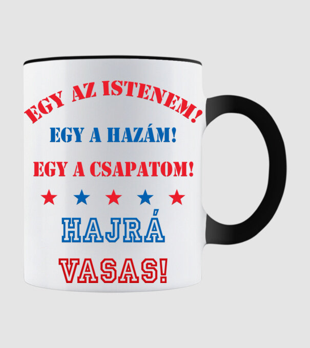 Vasas drukker minta fekete pólón