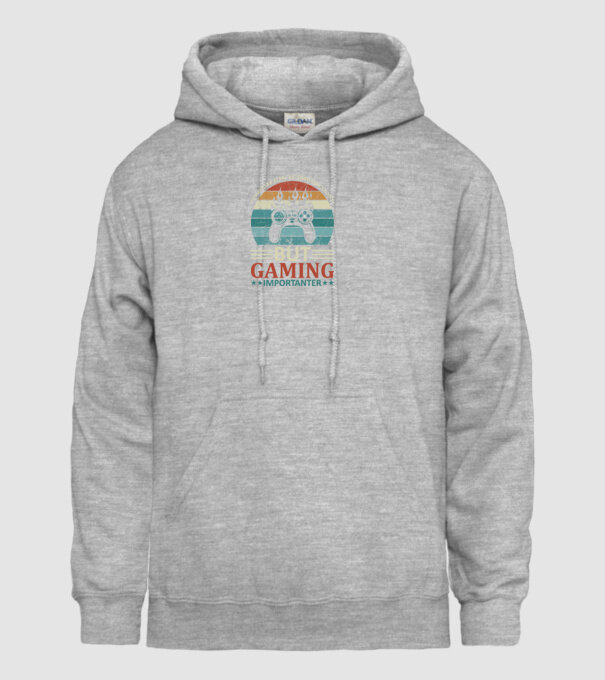 Gamer minta minta szürke pólón