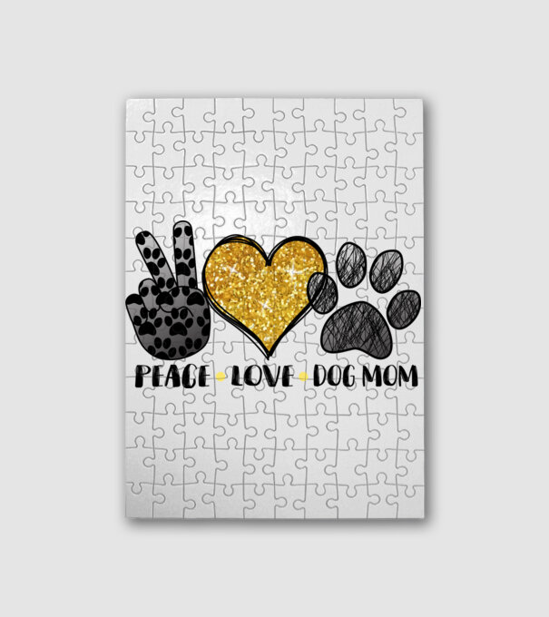 Dog mom minta fehér pólón