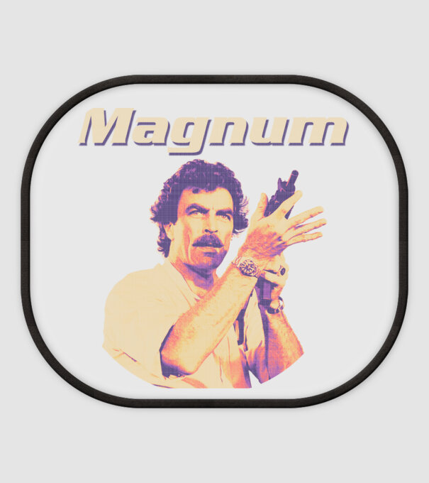 Magnum - színes minta fehér pólón