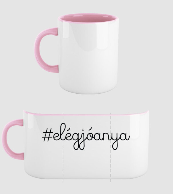 elegjoanya_felirat minta világos rózsaszín pólón