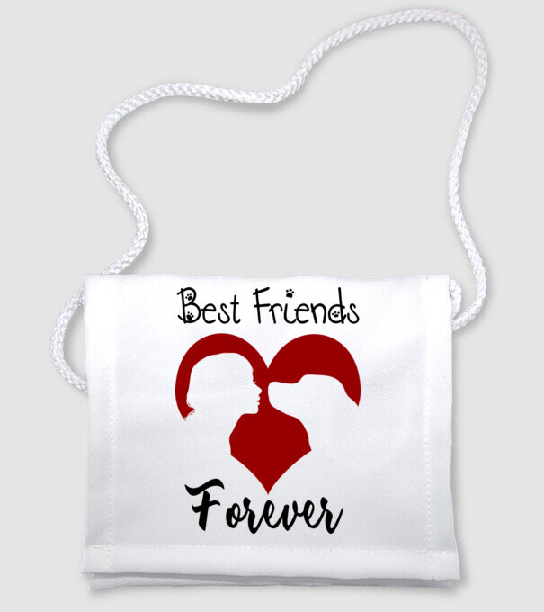 Best Friends Forever (nő) minta fehér pólón