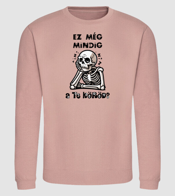 Ez még mindig a te köröd? minta dusty pink pólón