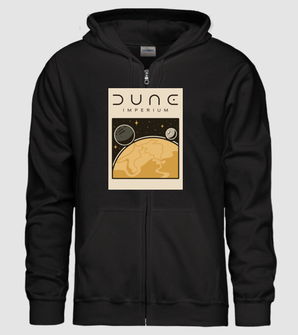 Dune: Imperium minta fekete pólón