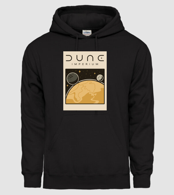 Dune: Imperium minta fekete pólón