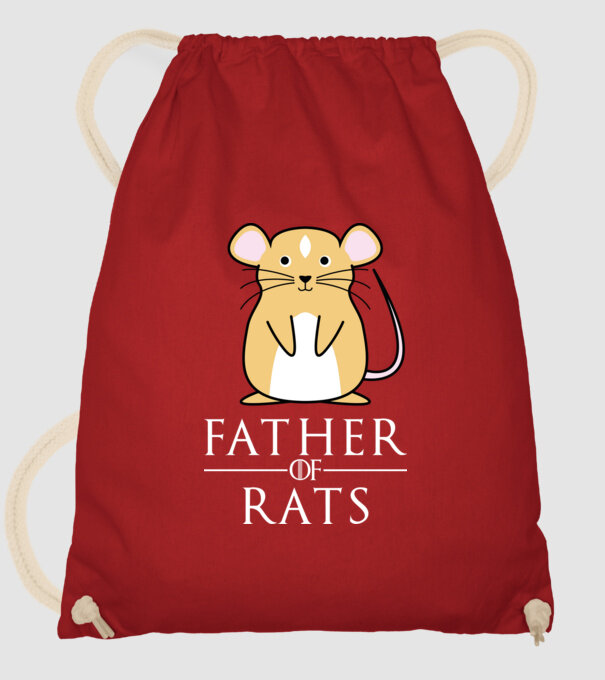 Father of Rats minta piros pólón