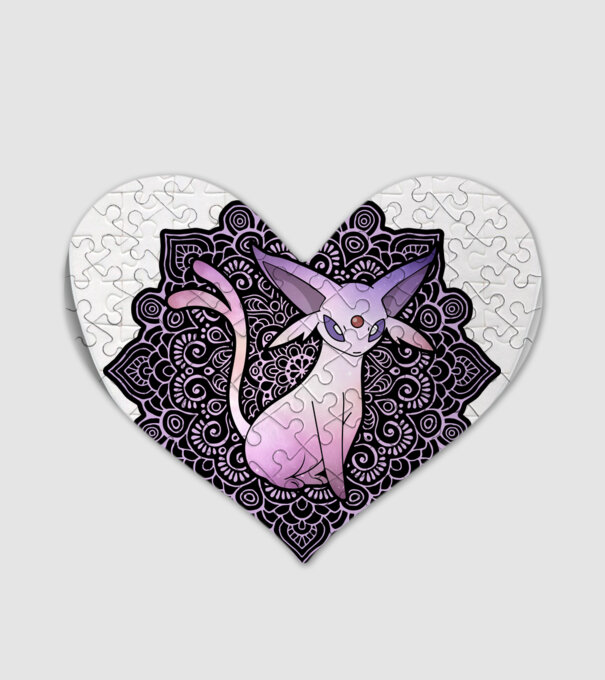 Espeon minta fehér pólón