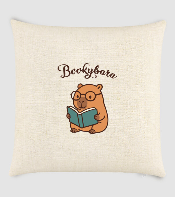 Bookybara minta homokszín pólón