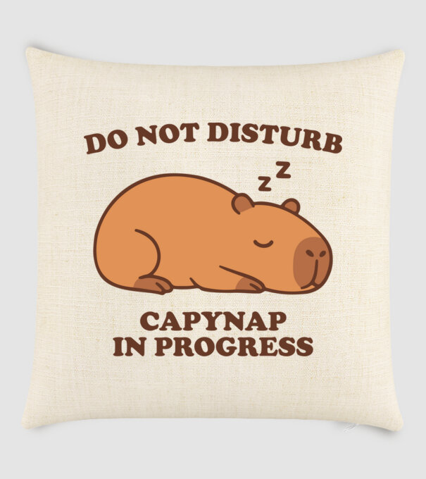 Capynap minta homokszín pólón