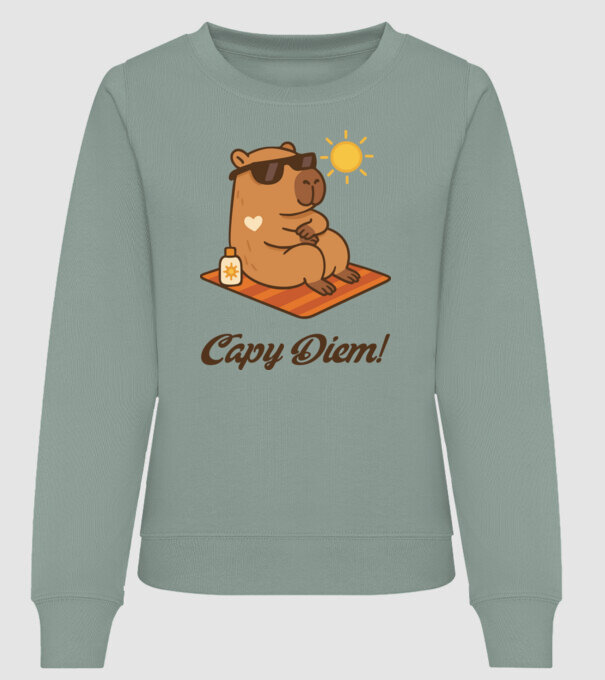 Capy Diem minta dusty green pólón