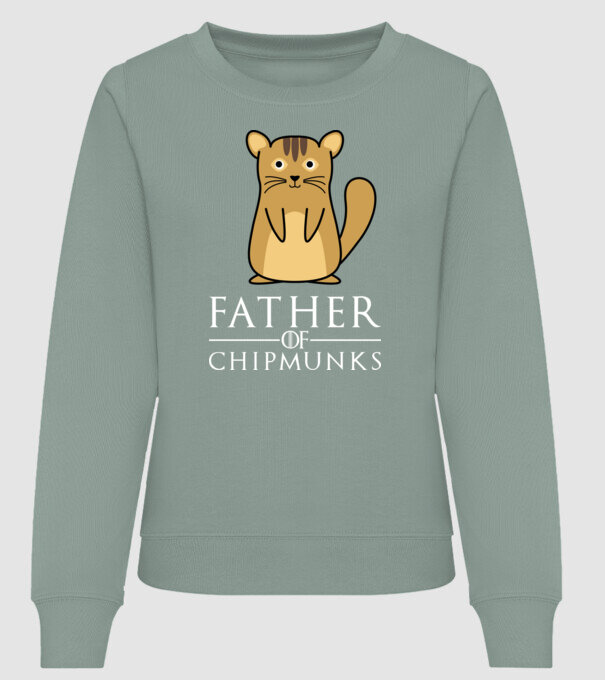 Father of Chipmunks minta dusty green pólón