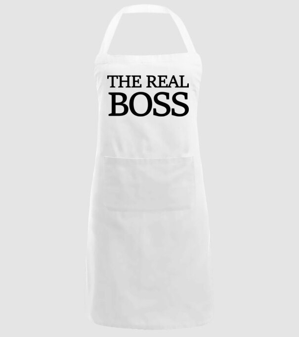 THE REAL BOSS minta fehér pólón