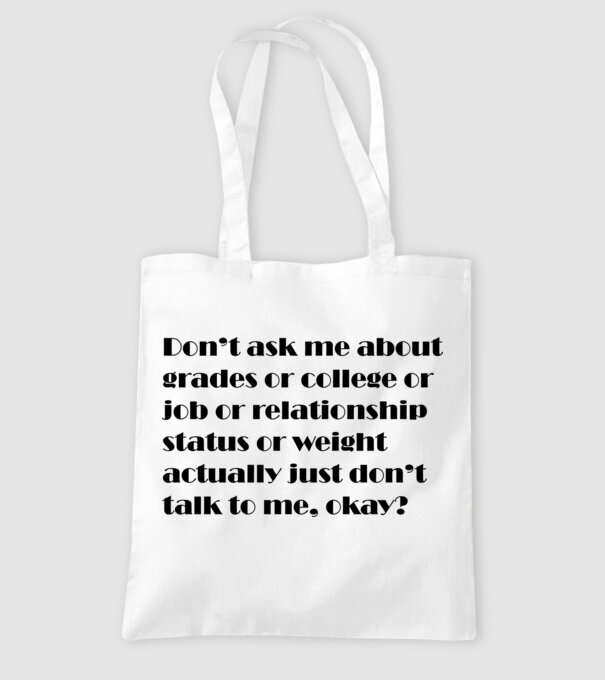 don't ask me about... minta fehér pólón