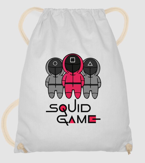 Squid Game - Nyerd meg az életed minta fehér pólón