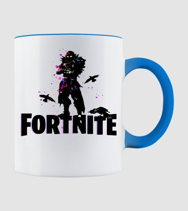 Fortnite Character minta világoskék pólón