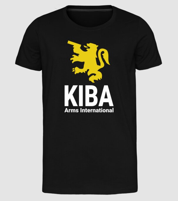 Kiba Arms International - Escape from Tarkov minta fekete pólón