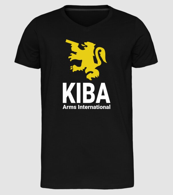 Kiba Arms International - Escape from Tarkov minta fekete pólón