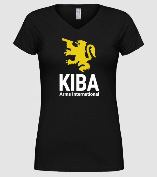 Kiba Arms International - Escape from Tarkov minta fekete pólón