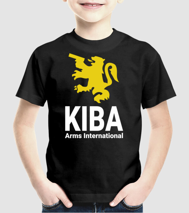 Kiba Arms International - Escape from Tarkov minta fekete pólón