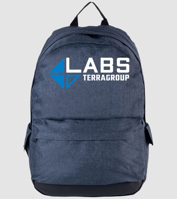 Labs - TerraGroup minta farmerkék pólón