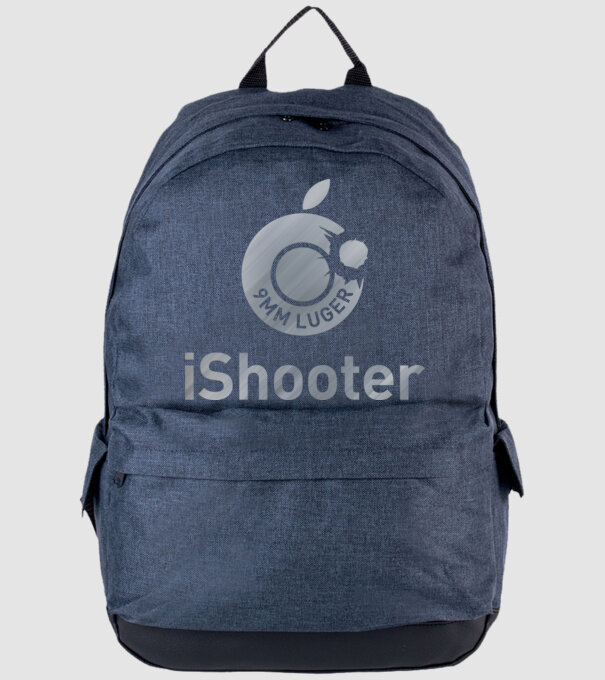 iShooter minta farmerkék pólón