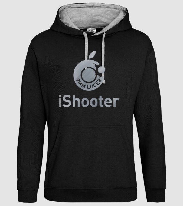 iShooter minta fekete pólón