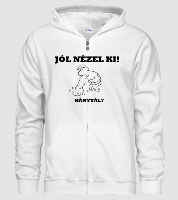Jól nézel ki... minta fehér pólón
