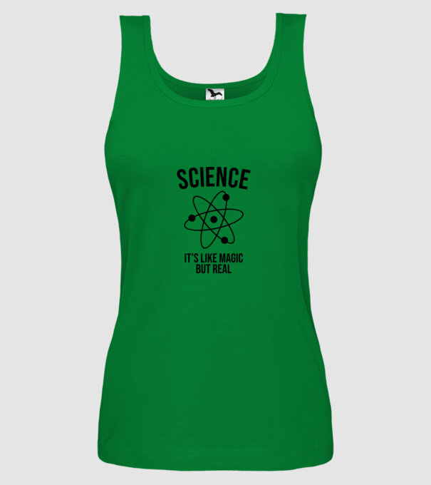 Science - It's like magic... minta zöld pólón
