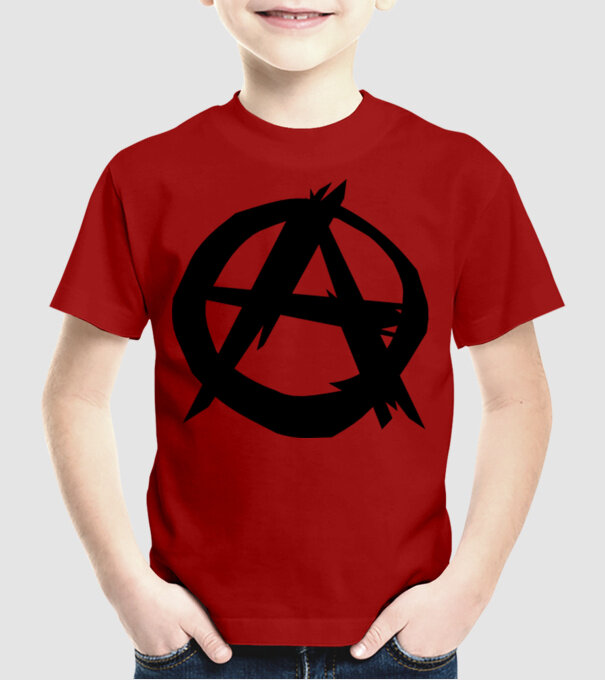 Anarchia minta piros pólón