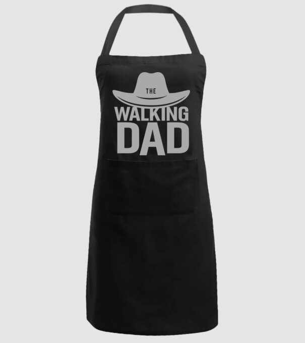 The Walking Dad minta fekete pólón