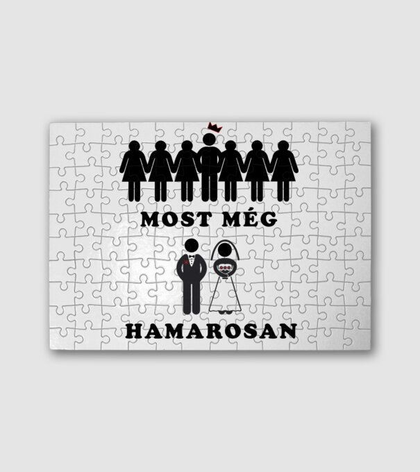 Legénybúcsú - hamarosan minta fehér pólón
