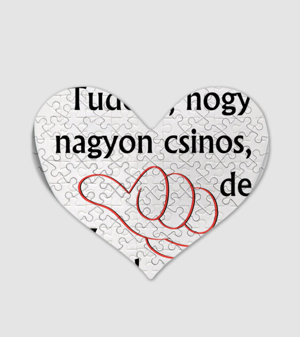 Ő az enyém - páros (fiú) minta fehér pólón