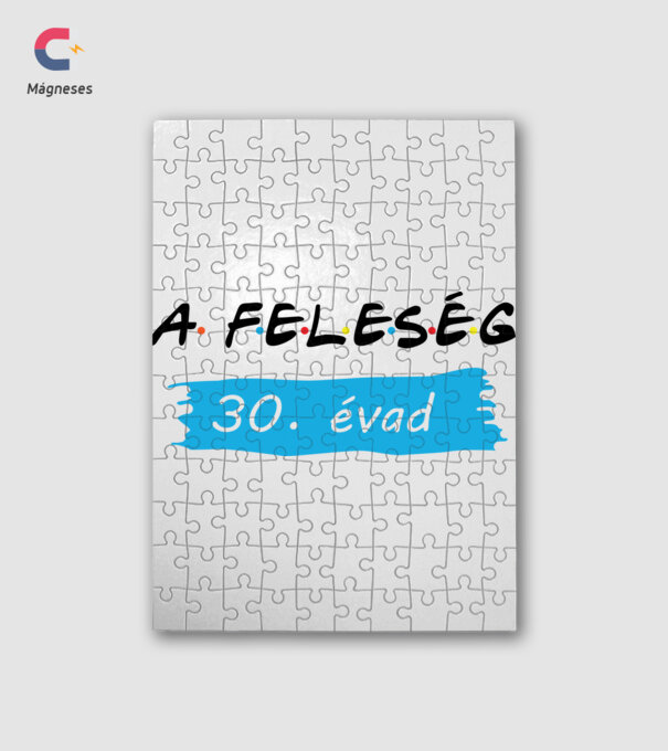Feleség 30. évad minta fehér pólón