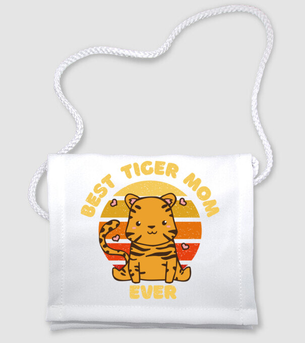 Legjobb tigris anya minta fehér pólón